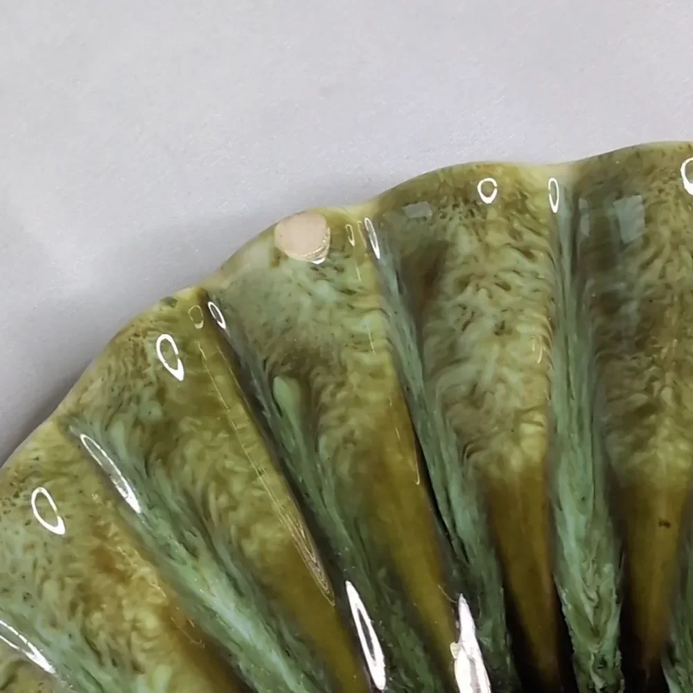 Handmade Green Decorative Shells Wade of California USA 699